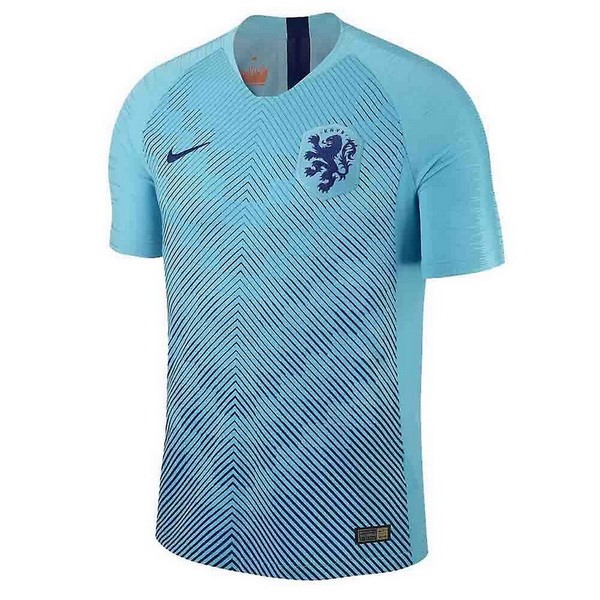 Thailand Auswarts Trikot Niederlande 2018 Blau Fussballtrikots Günstig